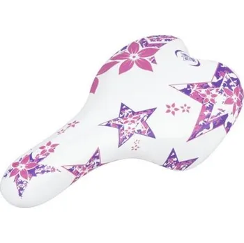 Sedlo na kolo Sedlo MONTE GRAPPA OK Go 998 - dětské 20-24" bílo-růžová