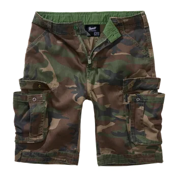 Chlapecké kalhoty Dětské bermudy Brandit Kids Urban Legend Shorts - Woodland 158/164
