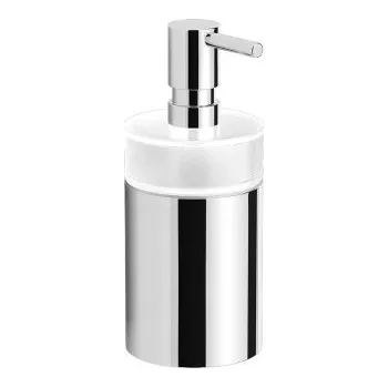 Dávkovač mýdla Langberger LESINA dávkovač tekutého mýdla, sklo/matný chrom