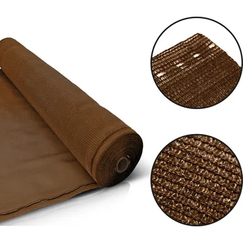 zahradní zástěna SVX Stínící síť hnědá 95% - délka 25m - výška 1,8m 1,8m,25m