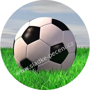 Přisada na vaření a pečení Obrázek Jedlý papír Fotbalový míč