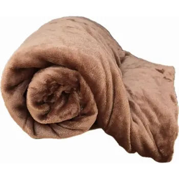 deka Mikroplyšová deka 200x230 cm hnědá