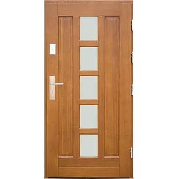 Vchodové dveře ArchoD Venkovní vchodové dřevěné dveře Masivní D-14