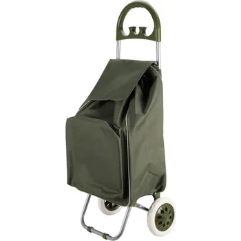 turistický batoh Excellent houseware Nákupní taška na kolečkách 40 l zelená KO-CM6000050