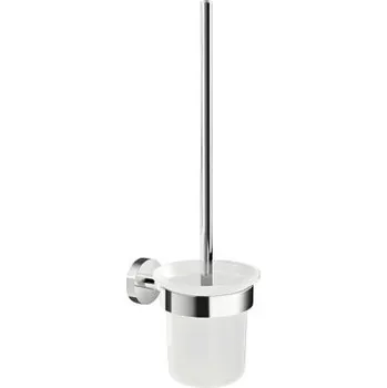 WC štětka Tesa SMOOZ WC štětka, nástěnná, sklo, chrom