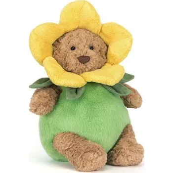 plyšák Jellycat Bartholomew Bear Daffodil Outfit