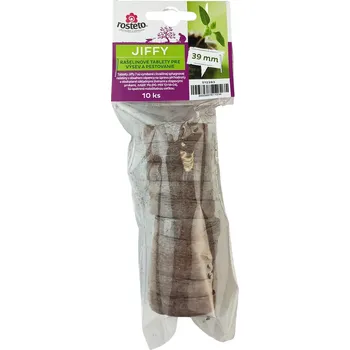 Substrát Jiffy Rosteto 39 mm síťka (10 ks)