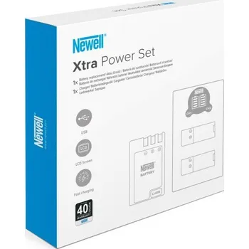 Dvoukanálová nabíječka a baterie LP-E6 Newell DL-USB-C pro Canon Ideální řešení pro cestování a dlouhé focení