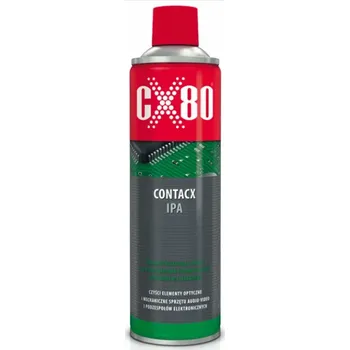 Čistič autoskla CX80 CONTACX IPA čistící sprej pro elektroniku a optiku - 500 ml