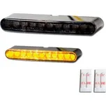 HSM LED blinkry Fineliner na motorku, vestavěné, tónovaná skla