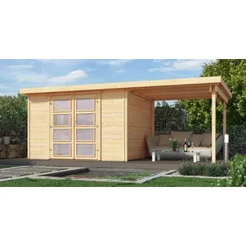 Zahradní domek Weka Dřevěný zahradní domek 321 508 x 237 x 206 cm přírodní