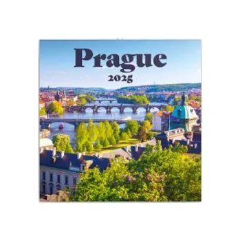 Kalendář Poznámkový kalendář Praha 2025