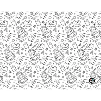 Školní batoh Ubrus do výtvarné výchovy 65x50cm BTS