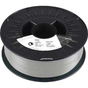 Filament PLA filament světle šedý 1,75 mm Smartfil 1 kg