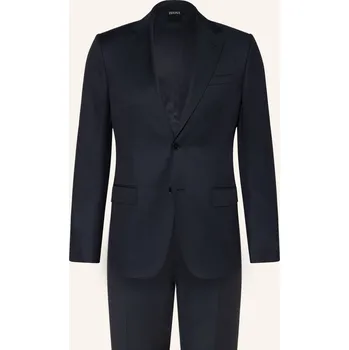 Zegna Pánský Oblek Extra Slim Fit, tmavě modrá, 54