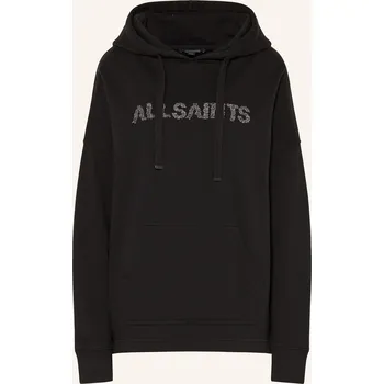 Dámská mikina Allsaints Dámská Oversized Mikina S Kapucí Ettienne, černá, 36
