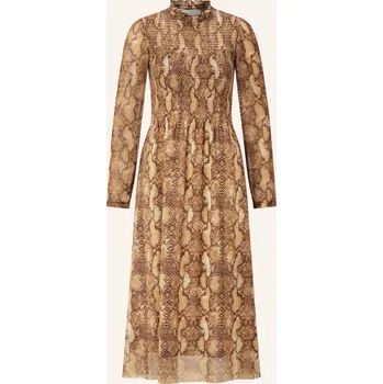 Dámské šaty Rich & Royal Dámské Síťované Šaty, koňaková / tmavě hnědá, 42