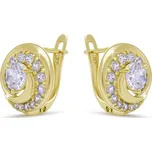 Zirkonové náušnice točené 3901