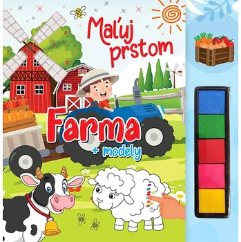 Maľuj prstom Farma Kniha