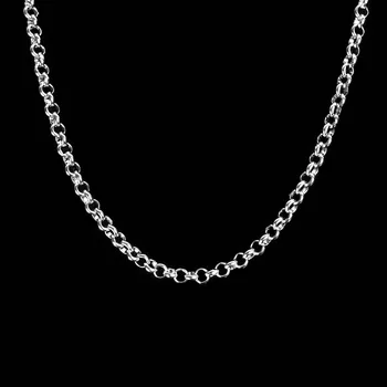 Řetízek Klasický ocelový řetízek Rolo Shine č. 1689 - 40 cm