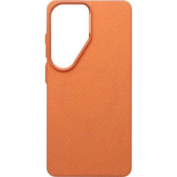 Náhradní kryt pro mobilní telefon Kryt pouzdra Kevlar s MagSafe Samsung Galaxy S26 Ultra Cosmic Orange