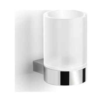 Langberger LESINA nástěnný pohárek, sklo, chrom