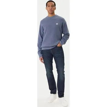 Pánský svetr Calvin Klein Jeans Svetr LV04RD313G Modrá Regular Fit XL