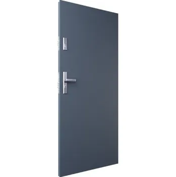 Stavební pouzdro ALU-DOOR Ocelové vchodové dveře AluDoor 85mm Plné