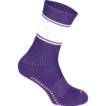 Pánské ponožky Mr.Socks Sportovní ponožky "Ballersocks Classic" L 05009 Velikost: 37-41, Barva: fialová-bílá