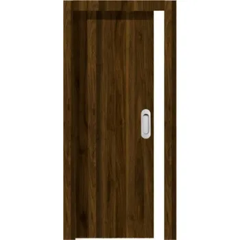 Interiérové dveře Archo Posuvné dveře do pouzdra skladem Plné hladké Ořech Nussbaum