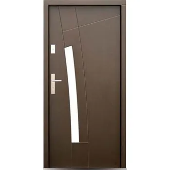 Vchodové dveře ArchoD Venkovní vchodové dřevěné dveře Deskové DP-36 Eliza