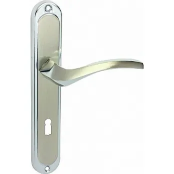 Dveřní kování VPD Klika Enigma Chrom lesklý/nikl