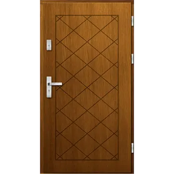 Vchodové dveře ArchoD Venkovní vchodové dřevěné dveře Deskové Julia