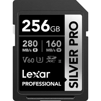 Počítač Lexar SDXC Silver Pro 256GB LSDSIPR256G-BNNAA