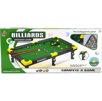 Kulečník Billiard stůl na mini kulečník s doplňky 55 x 30 x 13 cm