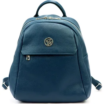 Městský batoh Dámský kožený batoh Gregorio 1742 tyrkysový