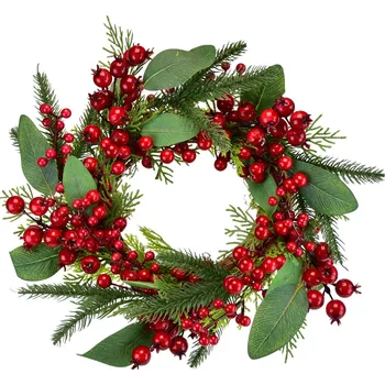 Věnec Věnec s bezinkami a větvičkami Ø30 cm