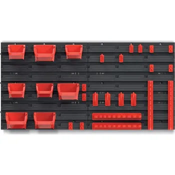 Kistenberg Stěna na nářadí 78x39,5cm + 8 boxů a úchyty