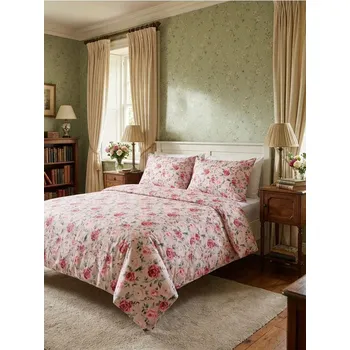 Povlečení Sinsay - Povlečení s květinovým motivem - vícebarevná - 352IT-MLC - 352IT-MLC-ONE