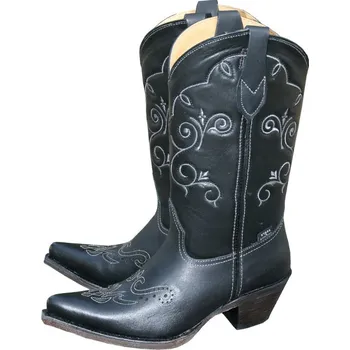 Jezdecká obuv Stars & Stripes Boty westernové WBL-29 Stars & Stripes, dámské, černé 41