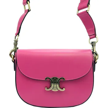 Kabelka Kožená kabelka Luka fuchsiová KZ2251634