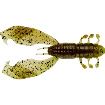 GUNKI Ráček Boogie Craw Vib 9cm Brown Chart 4ks