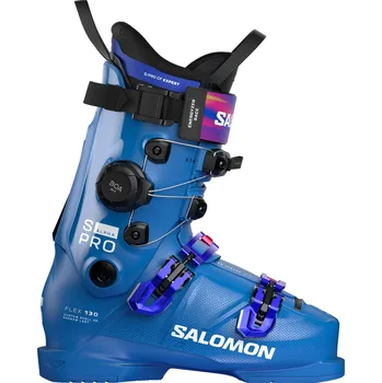 Sjezdové boty Salomon S/PRO ALPHA C BOA 130 - Race Blue/White/Equipe Red