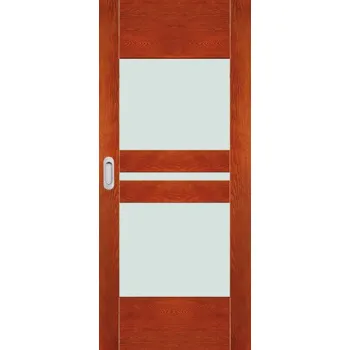 Vchodové dveře ArchoD Posuvné dveře do pouzdra dřevěné dýhované z borovice Rapid