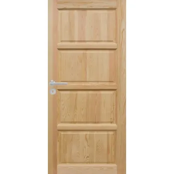 Interiérové dveře ArchoD Dřevěné dveře dýhované z borovice Triada TR-1 70/197