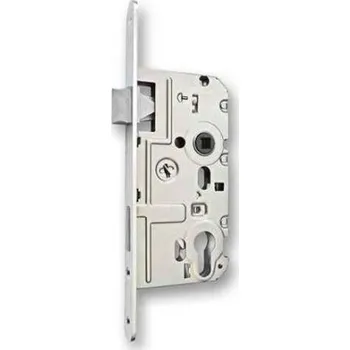 Dveřní kování VPD Zámek do dveří WC redukce 6x6 200x20x77mm rozteč 72mm