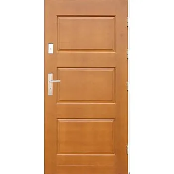 Vchodové dveře ArchoD Venkovní vchodové dřevěné dveře Deskové DP-16 Deniz