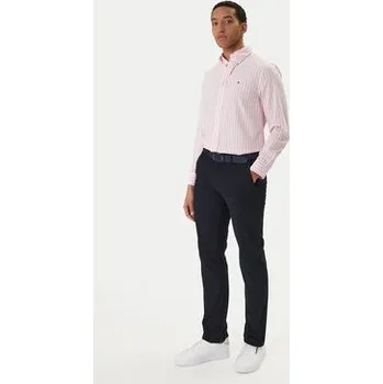 Pánské kalhoty Tommy Hilfiger Chino kalhoty Denton MW0MW43408 Tmavomodrá Slim Fit 38_34