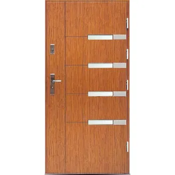 Vchodové dveře Archo Venkovní vchodové dřevěné dveře Deskové DPI-4 Tineke