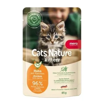 Volný čas Mera Cats Nature masová kapsička Kitten Balení 85g